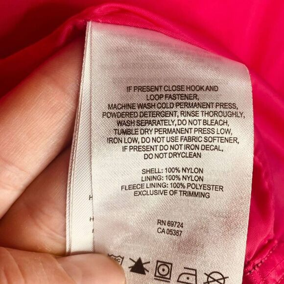 Columbia | Powder Alley Interchange Jacket Black Pink Nylon Size L (14/16) | EUC - Picture 15 of 15